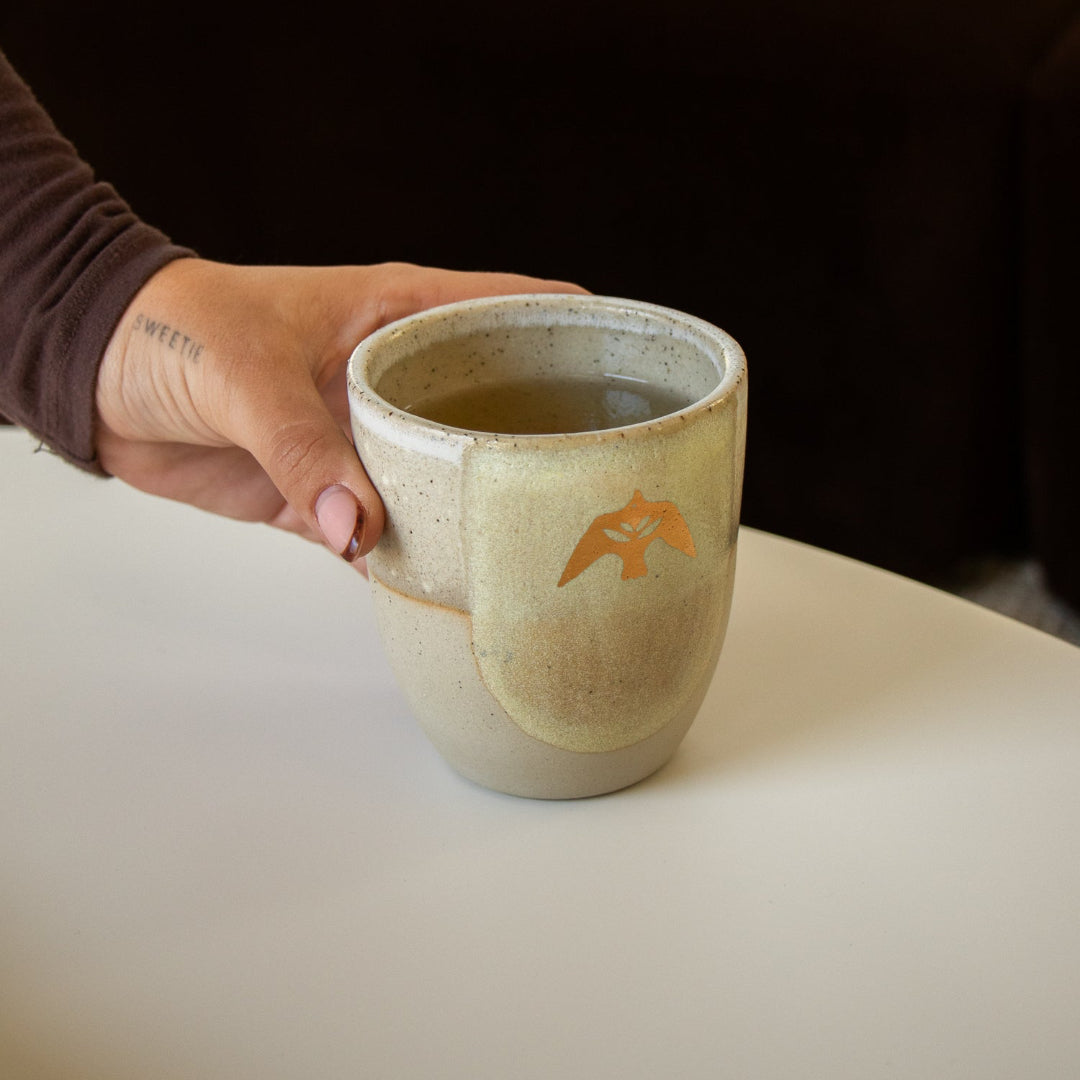 Heart Therapeutics Gold Icon Cups (12 Oz)