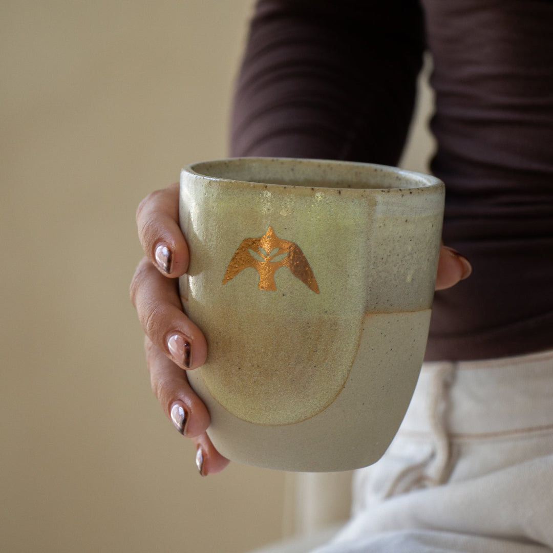 Heart Therapeutics Gold Icon Cups (12 Oz)