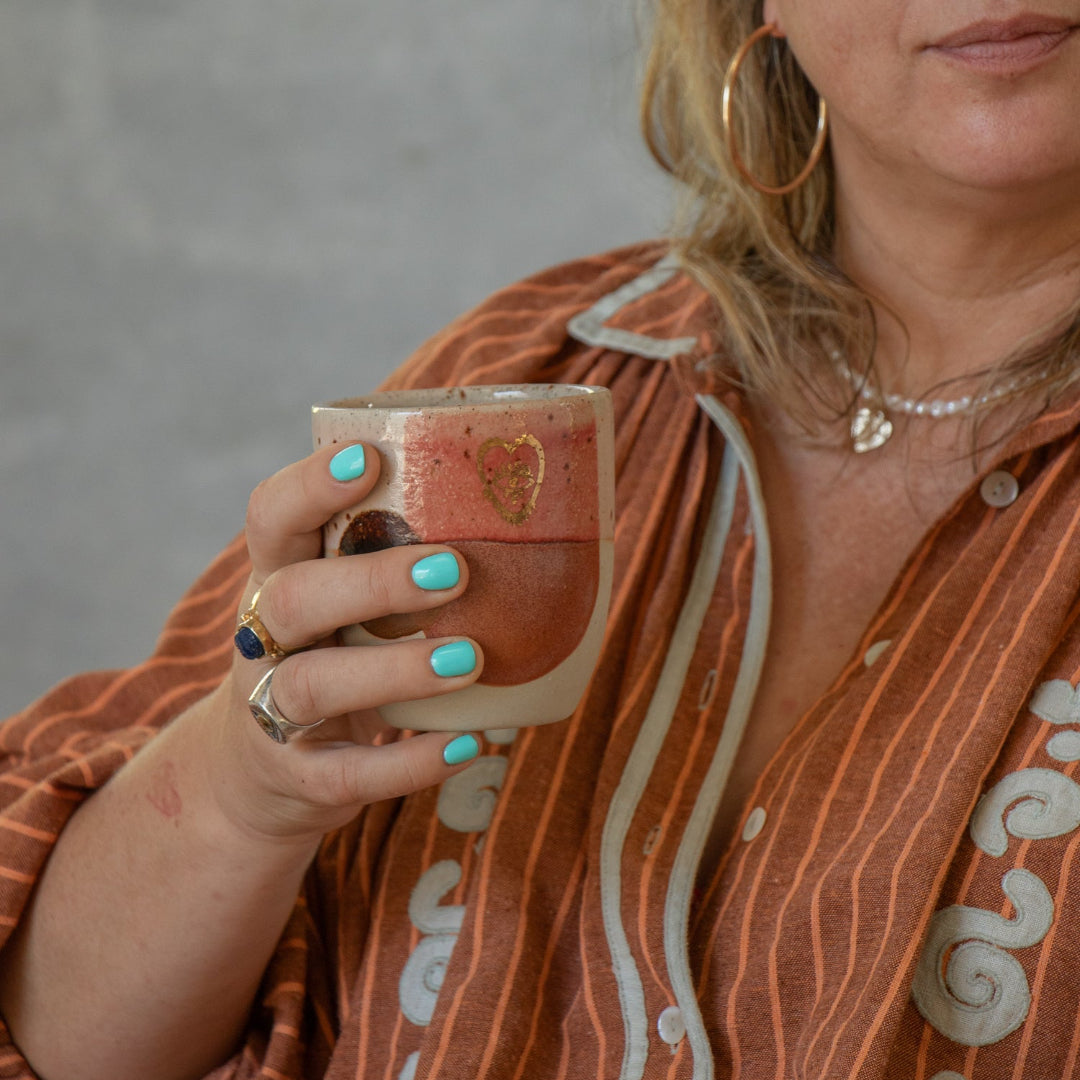 Heart Therapeutics Gold Icon Cups (12 Oz)