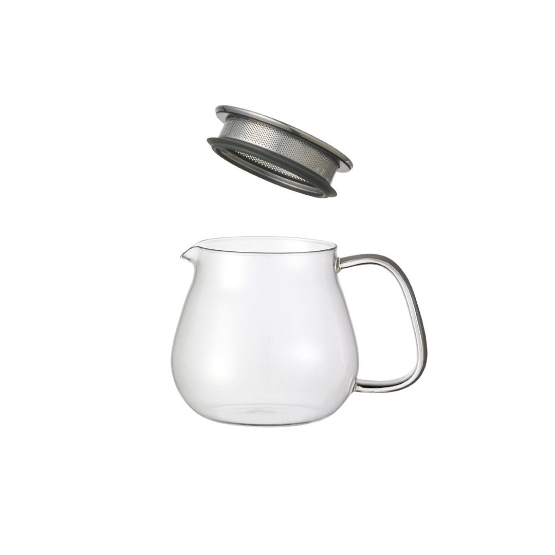 Kinto Japanese glass 2 cup teapot with strainer