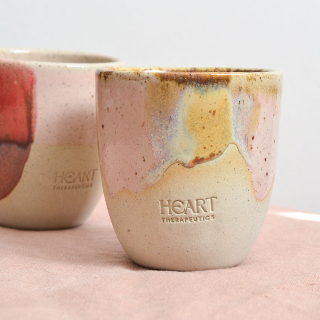 Heart Therapeutics Gold Icon Cups