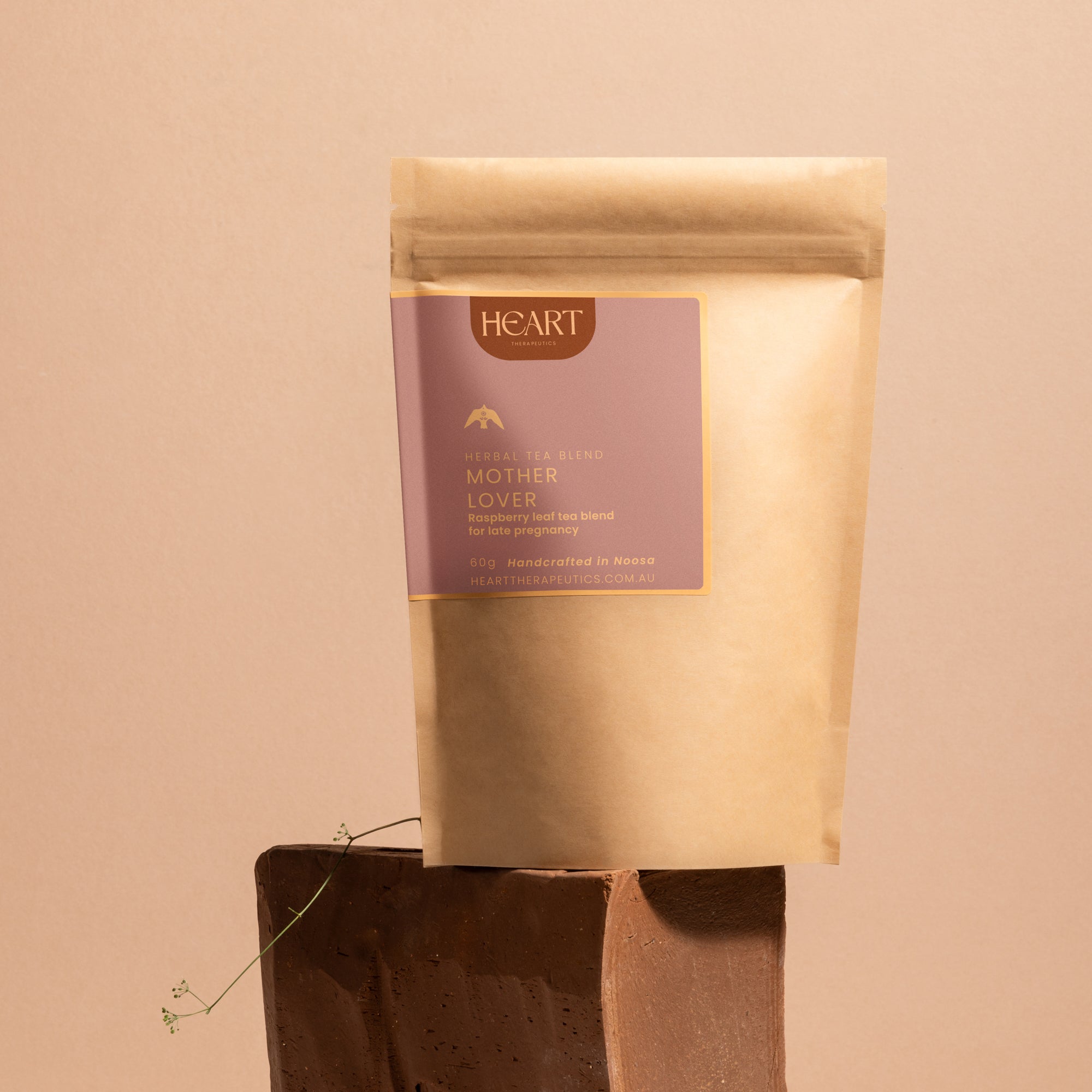 biodegradable bag of herbal tea for pregnancy