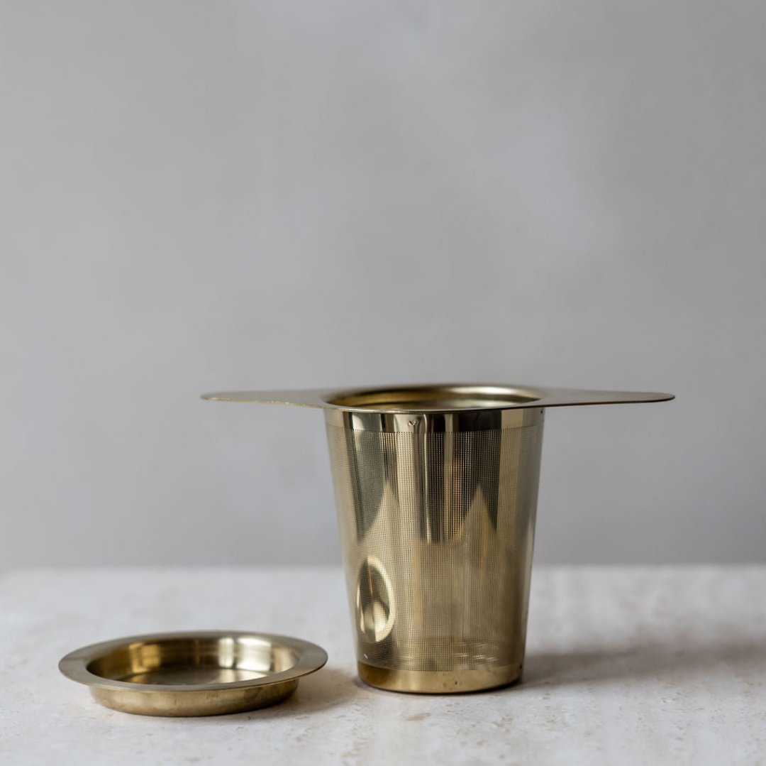 Premium Gold Tea Cup infuser